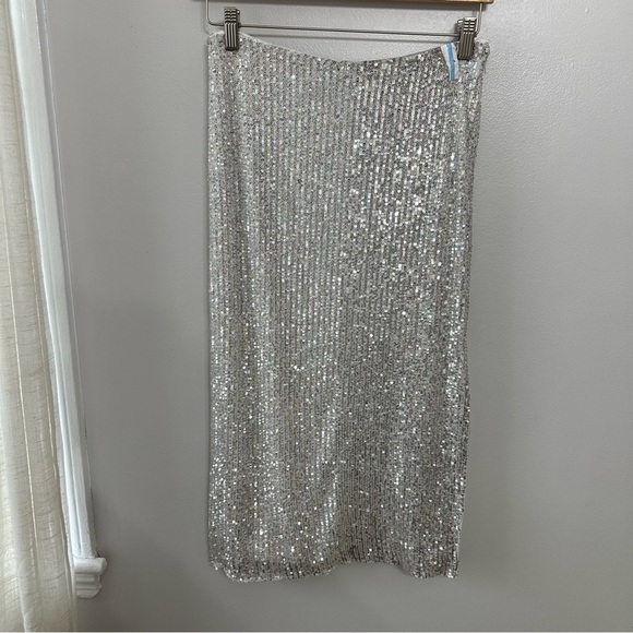 Walter Baler Krista Sequin Skirt - Picture 2 of 7